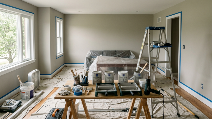 Maling og renovering - gør det selv vejledning