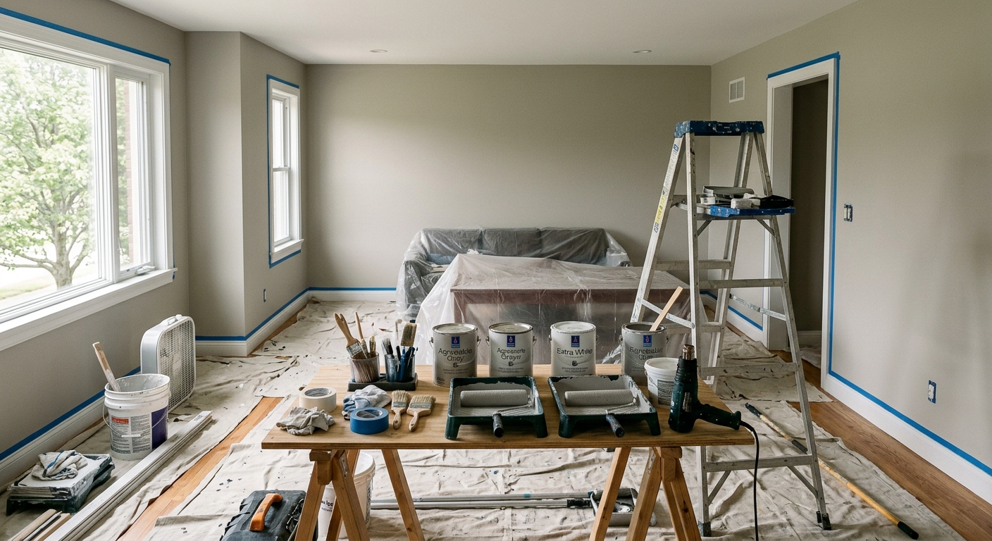 Maling og renovering - gør det selv vejledning