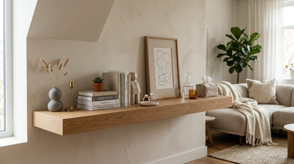Photorealistic interior lifestyle scene: engagement rings di